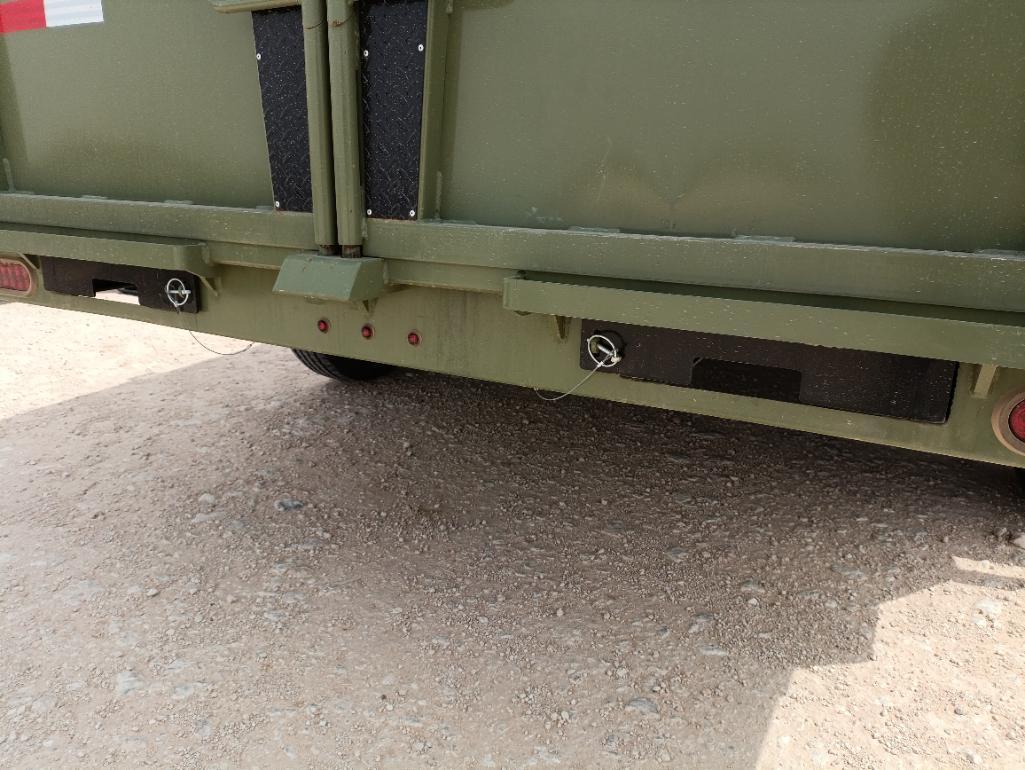 Unused 2025 Gitesa 16Ft Gooseneck Dump Trailer