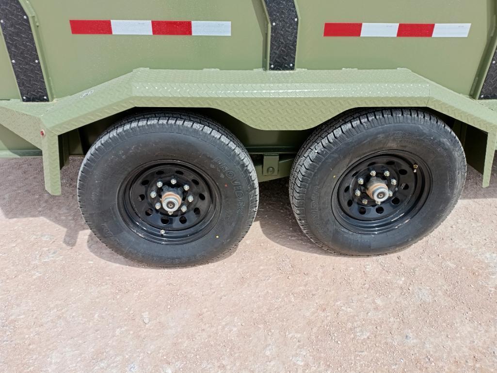Unused 2025 Gitesa 16Ft Gooseneck Dump Trailer