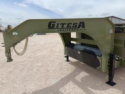 Unused 2025 Gitesa 16Ft Gooseneck Dump Trailer