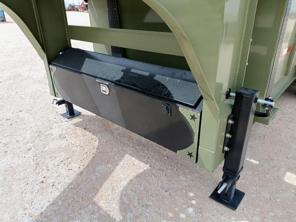 Unused 2025 Gitesa 16Ft Gooseneck Dump Trailer