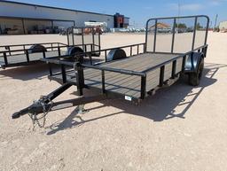 Gitesa Single Axle Utility Trailer VIN# 00026