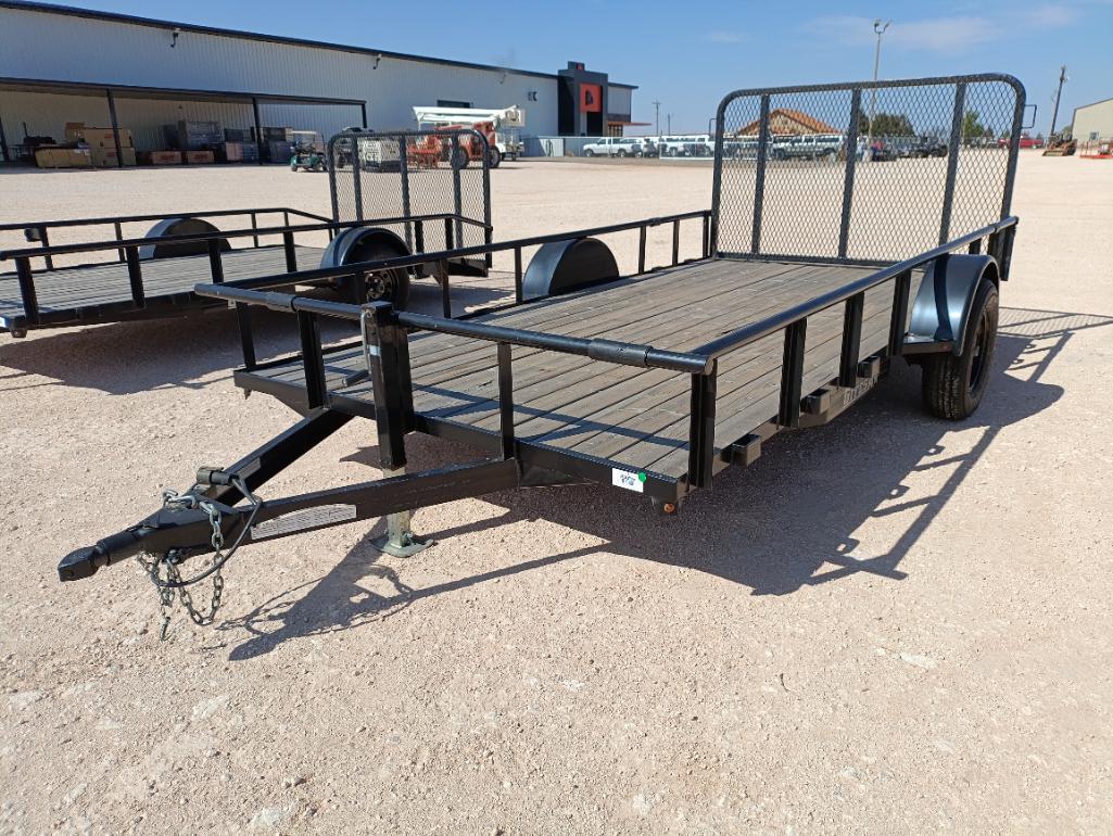Gitesa Single Axle Utility Trailer VIN# 00026