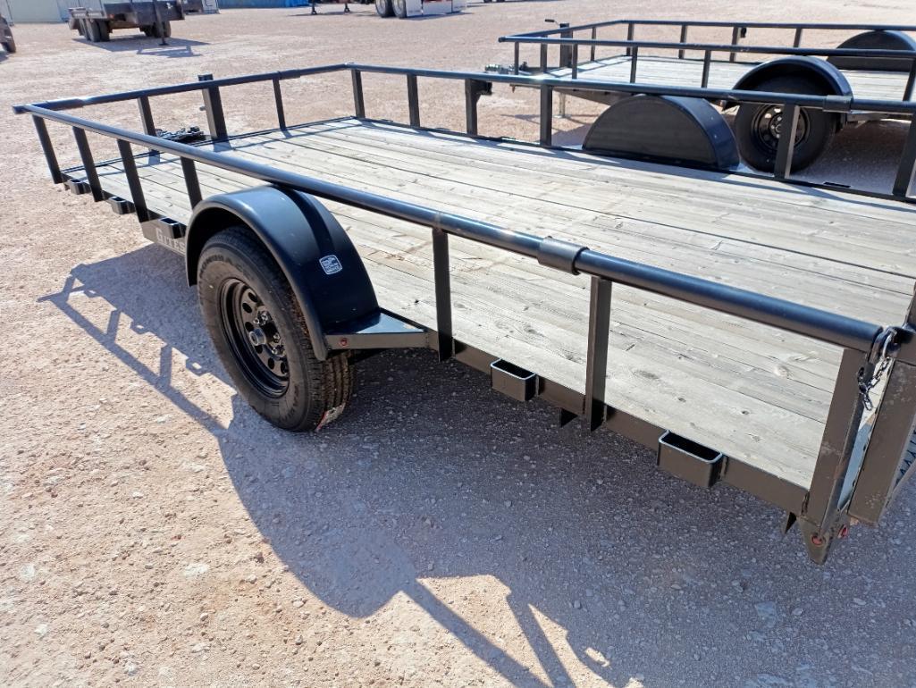 Gitesa Single Axle Utility Trailer VIN# 00026