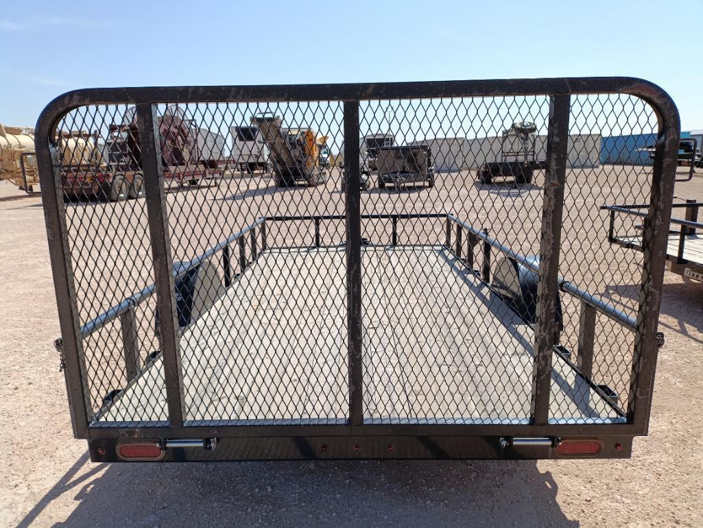 Gitesa Single Axle Utility Trailer VIN# 00026