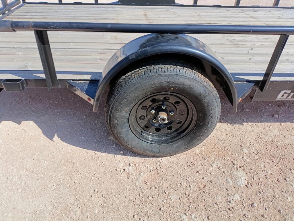 Gitesa Single Axle Utility Trailer VIN# 00026