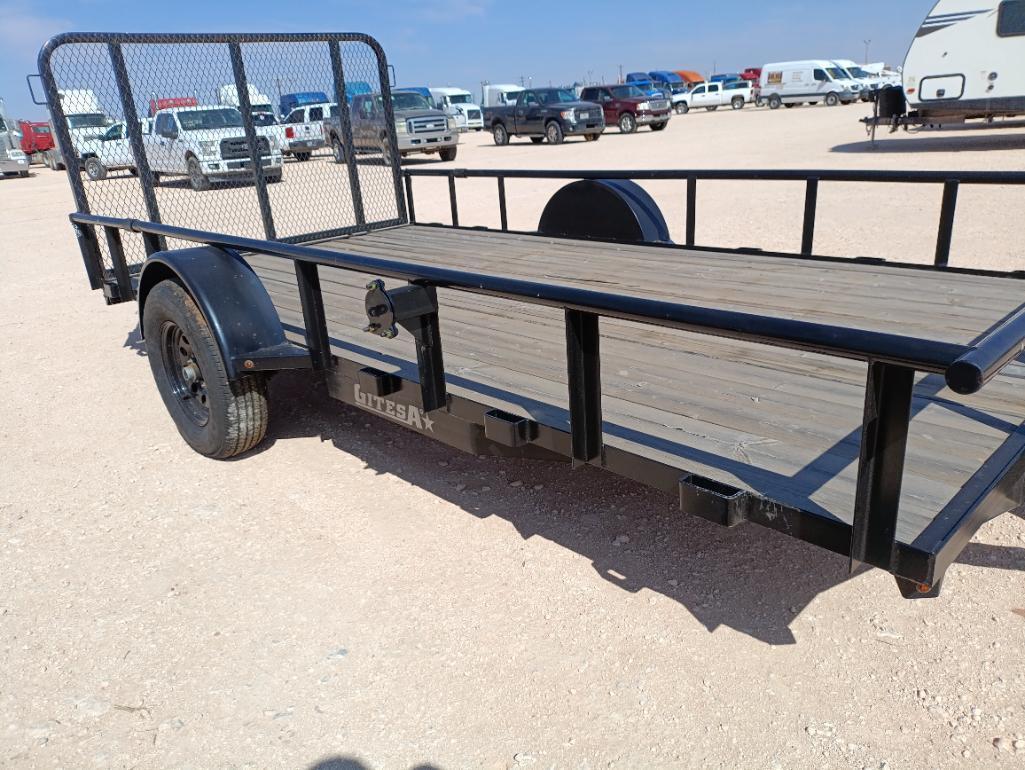 Gitesa Single Axle Utility Trailer VIN# 00026