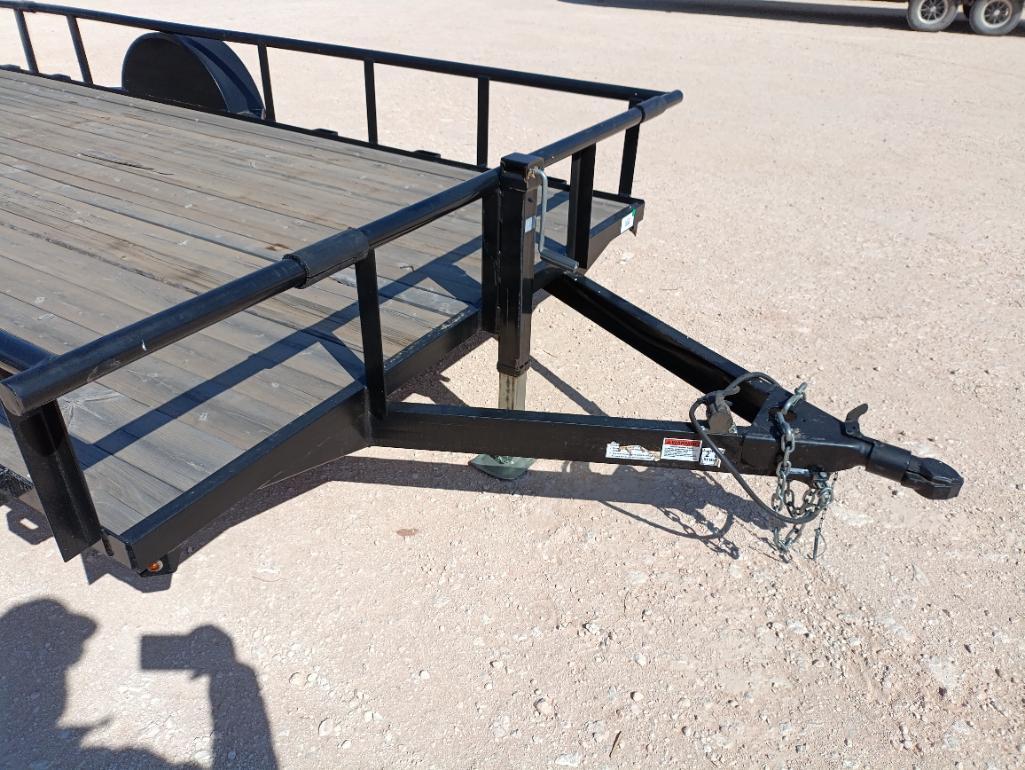 Gitesa Single Axle Utility Trailer VIN# 00026