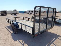 Gitesa Single Axle Utility Trailer VIN# 00026