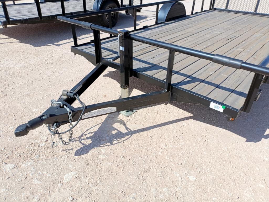 Gitesa Single Axle Utility Trailer VIN# 00026