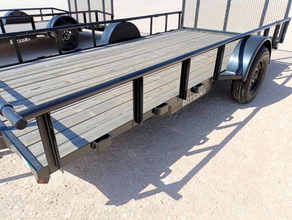 Gitesa Single Axle Utility Trailer VIN# 00026