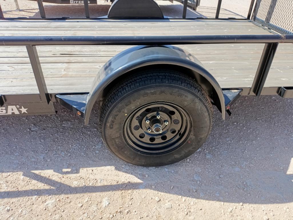 Gitesa Single Axle Utility Trailer VIN# 00026