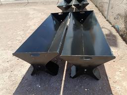 Unused (2) Heavy Duty 90'' Cattle Feeders