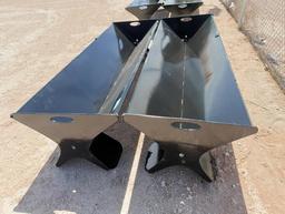 Unused (2) Heavy Duty 90'' Cattle Feeders