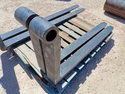 (1) Set 4ft Telehandler Forks