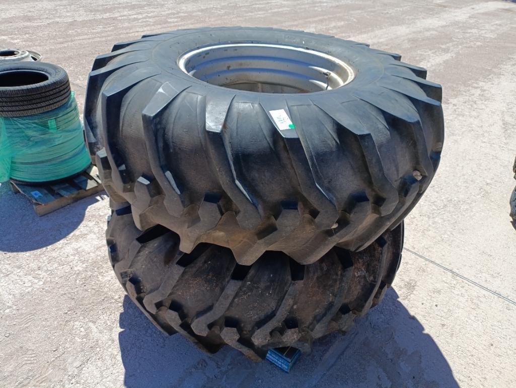 (2) Combine Wheels & Tires 23.1-30
