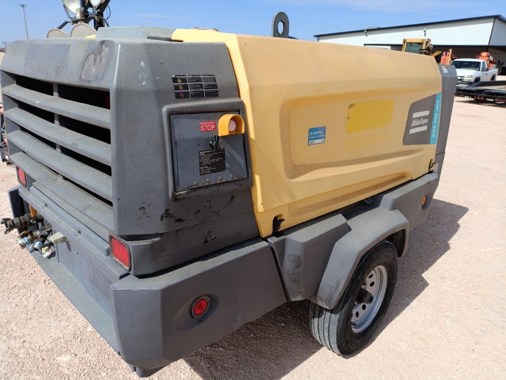 2017 Atlas Copco XAS 440 JD8 Portable Air Compressor