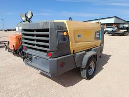 2017 Atlas Copco XAS 440 JD8 Portable Air Compressor