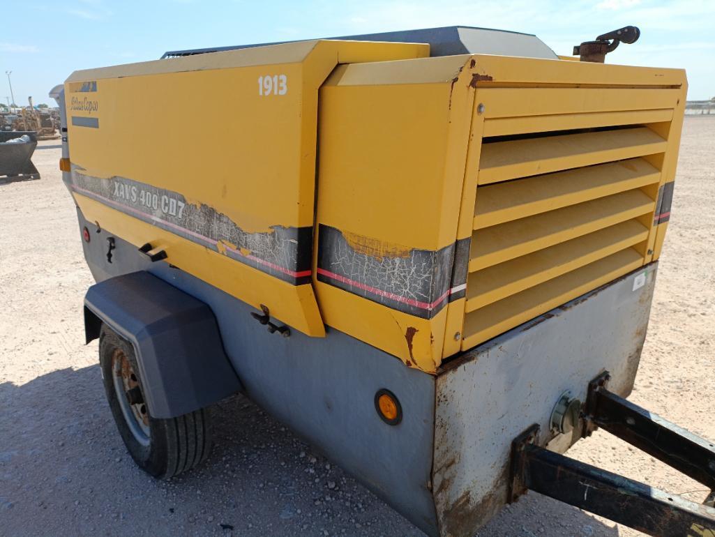 Atlas Copco XAVS 400 CD7 Portable Air Compressor