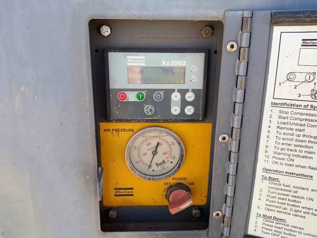 Atlas Copco XAVS 400 CD7 Portable Air Compressor