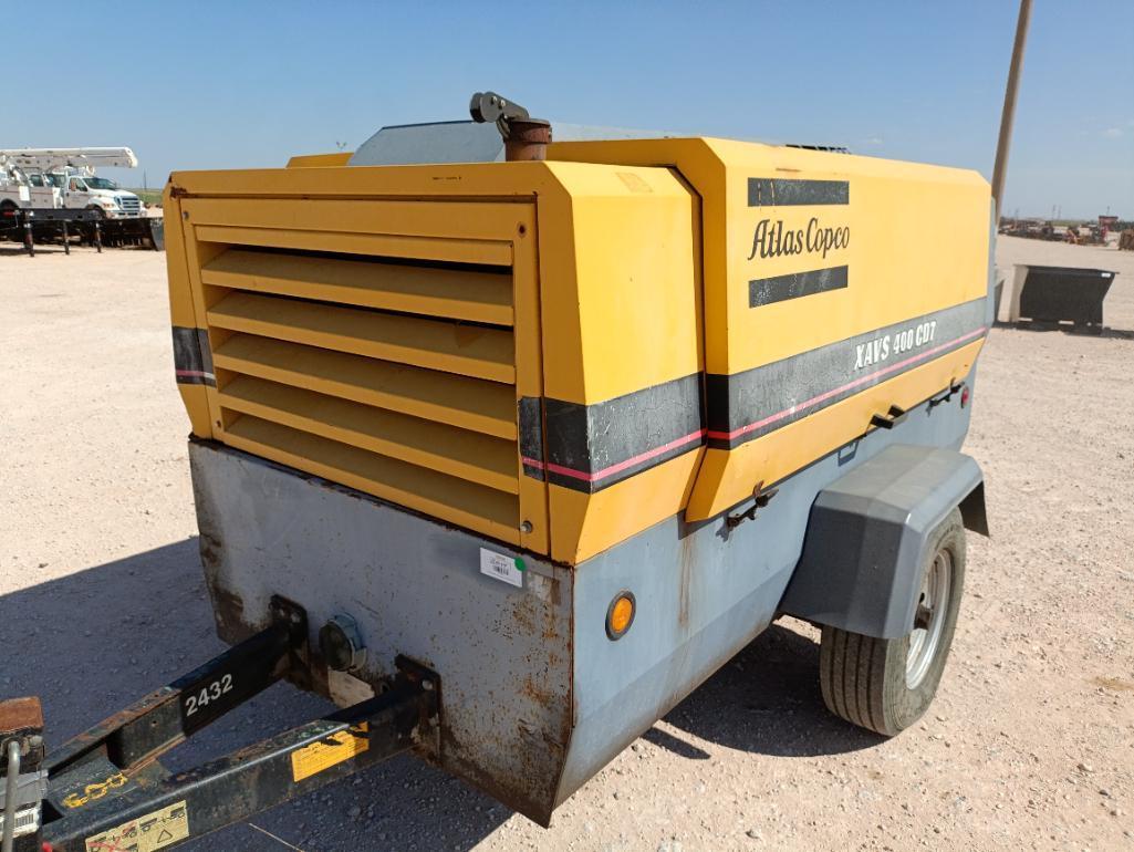 Atlas Copco XAVS 400 CD7 Portable Air Compressor