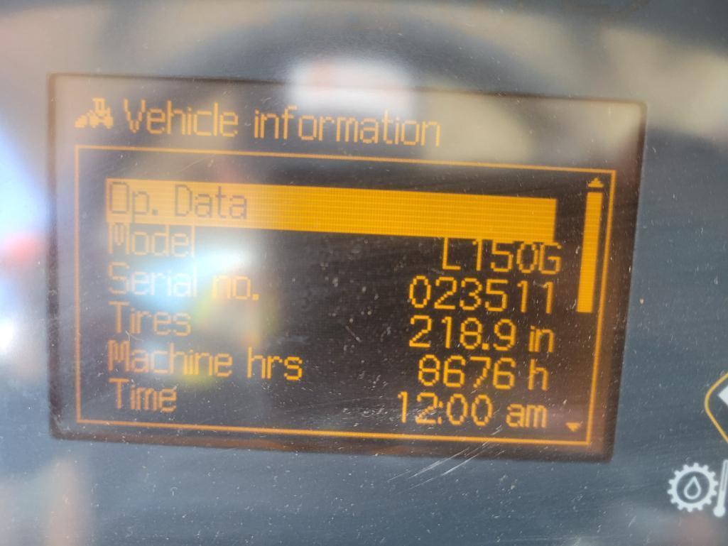 2014 Volvo L150G Wheel Loader
