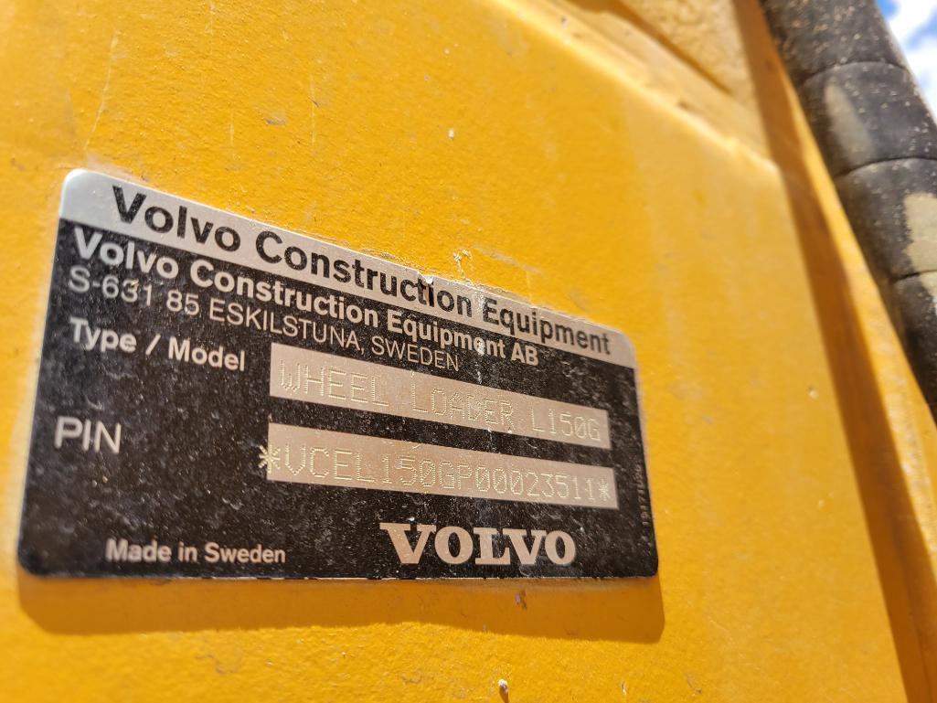 2014 Volvo L150G Wheel Loader