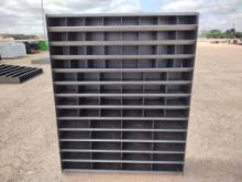 Unused (76 Bin) Metal Bolt Bin