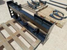 Unused Wolverine PFFT1-13-45W Skid Steer Pallet Fork Frame