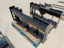 Unused Wolverine PFFT1-13-45W Skid Steer Pallet Fork Frame