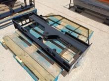 Unused Wolverine PFFT3-13-45W Skid Steer Pallet Fork Frame