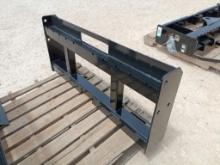 Unused Wolverine PFFT2-13-45W Skid Steer Pallet Fork Frame