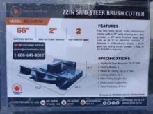 Unused Wolverine BC-13-72W Skid Steer Brush Cutter