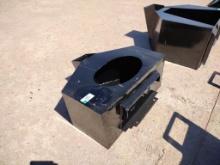 Unused Mini Universal Attach Skid Steer Concrete Placement Bucket