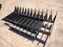 Unused 70'' Skid Steer Root Rake
