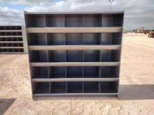 Unused (25 Bin) Metal Bolt Bin