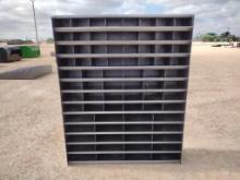 Unused (76 Bin) Metal Bolt Bin