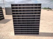 Unused (76 Bin) Metal Bolt Bin