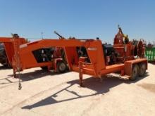 2014 Power Swivel Unit on Gooseneck Trailer