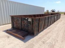 8Ft x 40Ft Open Top Tank on Skid