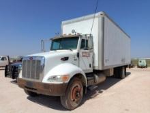 2010 Peterbilt 335 Box Truck ( Does Not Run )