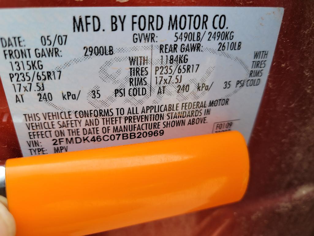 2007 Ford Edge MPV