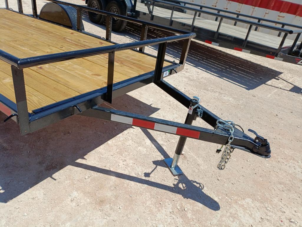 Unused 70"x12Ft Shop Built Single Axle Trailer ( Bill Of Sale Only )