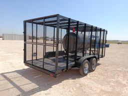 2011 C&M Trailers 16x7Ft Trash Trailer
