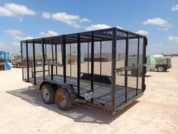 2012 C&M Trailers 16x7Ft Trash Trailer
