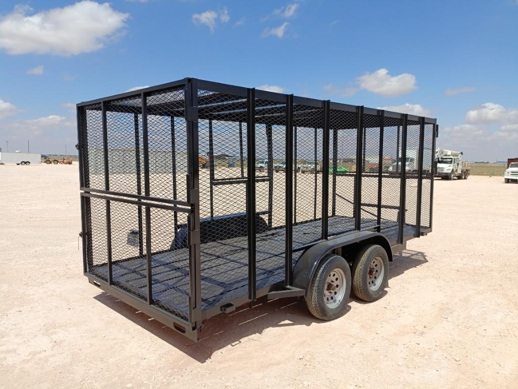 2012 C&M Trailers 16x7Ft Trash Trailer