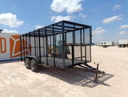 2012 C&M Trailers 16x7Ft Trash Trailer