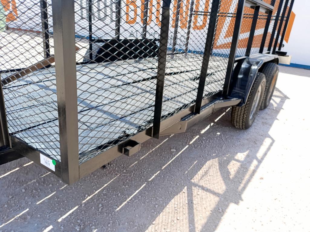 2012 C&M Trailers 16x7Ft Trash Trailer