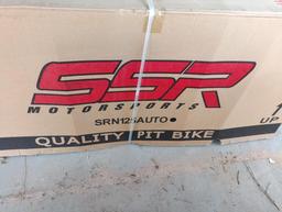 Unused SSR SRN125 Auto Pit Bike (Black)