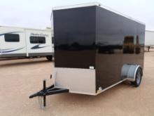 Unused 2025 H&S 6x12Ft Single Axle Enclosed Trailer