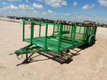 2017 Lamar 83"x20Ft Trash Trailer